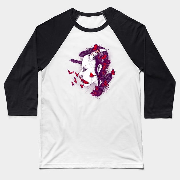 Vanity Baseball T-Shirt by pigboom